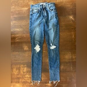 Joe’s Distressed Blue Jeans